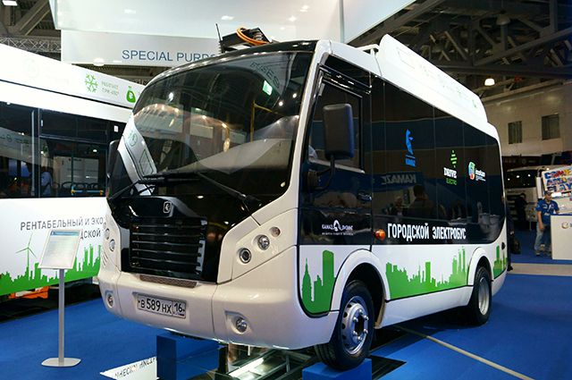 Новый электробус КАМАЗ: ультрабыстрая подзарядка и супердизайн