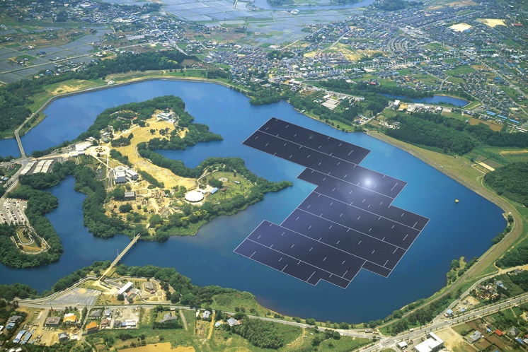 Крупнейшая солнечная плавучая электростанция построена в Китае