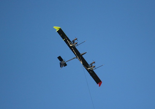 Google протестировала новый летающий ветрогенератор