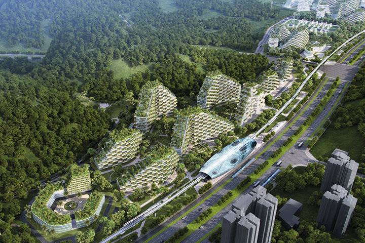 В Китае планируется строительство уникального города