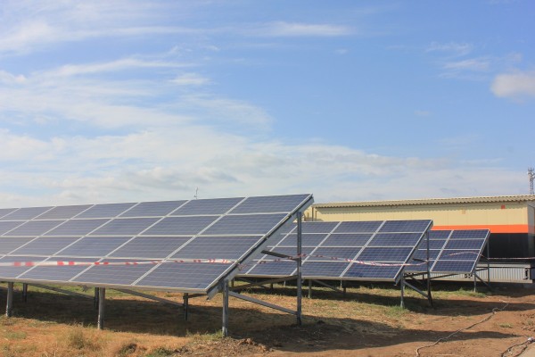 Запущена солнечная электростанция под Астраханью