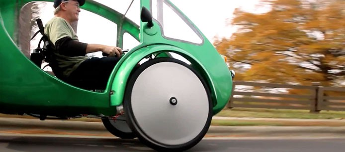 Веломобиль – компактное и безопасное транспортное средство