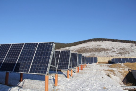 В Забайкалье запущена солнечная электростанция мощностью 150 кВт