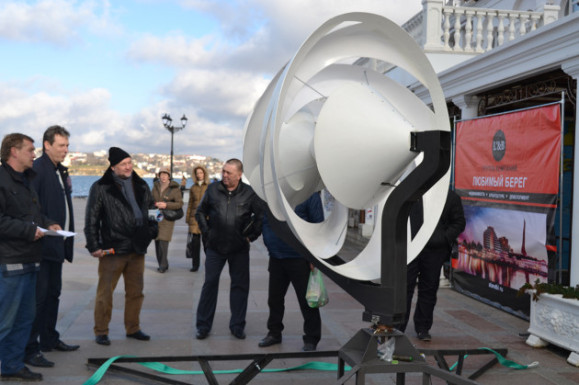 Новый ветрогенератор в Севастополе получил название «Попутный ветер»