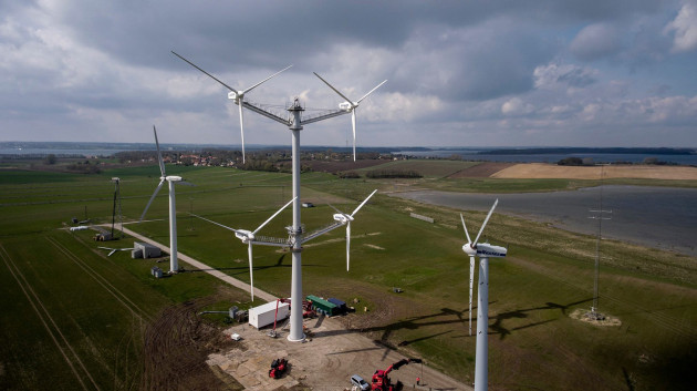 В Дании изобрели мультироторную ветряную турбину
