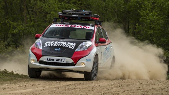 Электрический Nissan отправится в грандиозное ралли через Монголию
