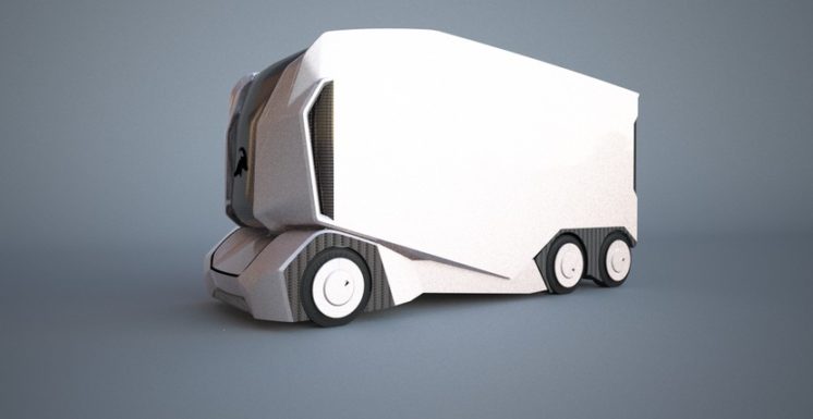 Стартап Einride представил беспилотный электрогрузовик T-Pod