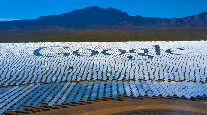 Google перешел на возобновляемую энергию