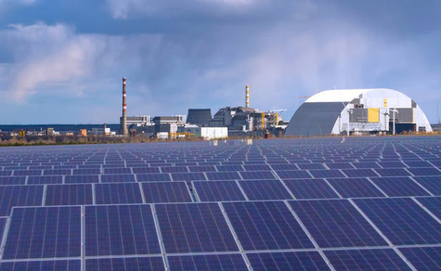 В Чернобыле готовят к запуску солнечную электростанцию