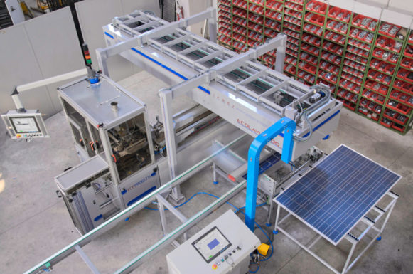 Новый завод по производству солнечных панелей заработал в Энергодаре