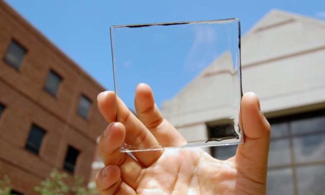 Новые прозрачные солнечные элементы способны сделать окна эффективными генераторами электроэнергии