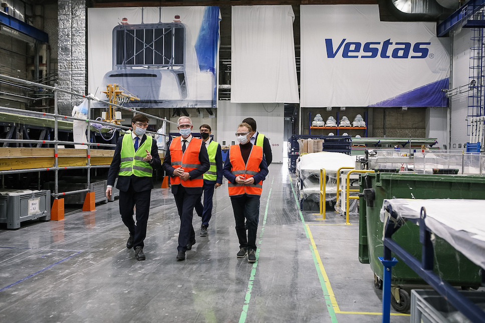 Ульяновский завод Vestas поставил лопасти для 100 ветроустановок