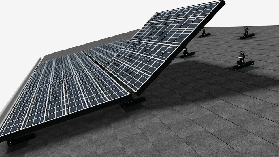 SnapNrack выпускает одинарное крепление для солнечных батарей на крыше