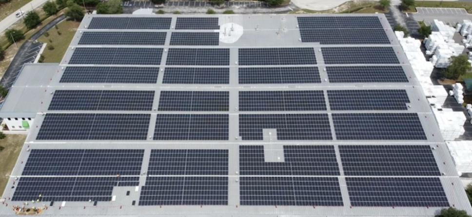 Advanced Green Technologies устанавливает крупнейший частный солнечный проект во Флориде